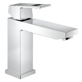 Grohe Eurocube Single lever basin mixer, S-size, without pop-up waste, without flow restrictor