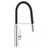 Grohe Concetto one-hand sink mixer DN 15, single-hole installation, swivelling spout