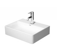 Duravit DuraSquare washbasin 45x35cm, without tap hole, without overflow, with tap hole bench,