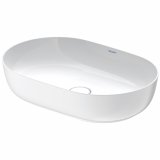 Duravit Luv top basin 60x40cm, without overflow, without tap hole bench, without tap hole, sanded, outside col...