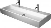 Duravit Vero Air furniture washstand 120x47cm, with overflow, with tap hole bench, for 2 single hole mixers