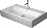 Duravit Vero Air Wash basin 80x47cm, with overflow, with tap hole bench, 1 tap hole, grinded