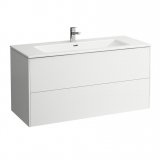 Laufen Pro S Set Base, washbasin, 1 tap hole, overflow, incl. vanity unit, 2 drawers, 1200x500mm