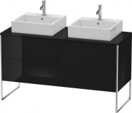 Duravit XSquare vanity unit standing 140.0 x 54.8 cm, 4 drawers