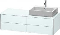 Duravit XSquare vanity unit wall-hung 140.0 x 54.8 cm, 4 drawers XS4913R
