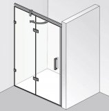 HSK Atelier Plan Pur revolving door on side part, size: up to 100.0 cm x 200.0 cm, left-hinged stop