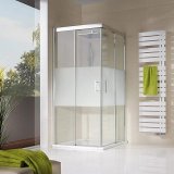 HSK Solida Corner entry 4-part, with sliding doors, dimensions: 90.0 x 90.0 x 200.0 cm, floor-free