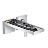 Hansgrohe AXOR MyEdition Single lever washbasin mixer flush-mounted for wall mounting, spout 221 mm, without p...