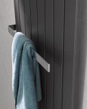 HSK towel rail 430 mm, open on one side, for Atelier Line and Alto design radiators