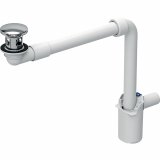 Geberit washbasin drain/room siphon for one or two pillar taps