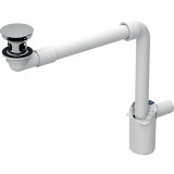 Geberit washbasin drain/room siphon for pillar taps and wall taps