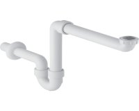 Geberit washbasin siphon, space-saving model, horizontal outlet, DN40