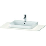 Duravit Happy D.2 Plus Console HP031E, 1000x550 mm, 1 cut-out, for washstand base HP4931, HP4941, HP4951, HP49...