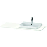 Duravit Happy D.2 Plus Console HP031K, 1300x550 mm, 1 cut-out right, for washbasin base HP4932, HP4942, HP4962...