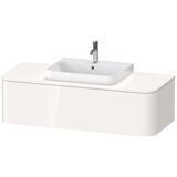 Duravit Happy D.2 Plus Vanity unit for wall-mounted bracket, 1300x550 mm, 1 pull-out, for top-mounted basin Po...