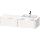 Duravit Happy D.2 Plus Vanity unit for wall-mounted console, 1600x550 mm, 2 pull-outs, for top-mounted basin P...