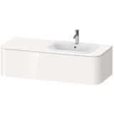 Duravit Happy D.2 Plus Vanity unit for wall-mounted bracket, 1300x550 mm, 1 pull-out, for built-in basin Posit...