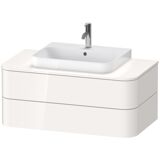 Duravit Happy D.2 Plus Vanity unit for wall-mounted console, 1000x550 mm, 2 drawers, for top-mounted basins
