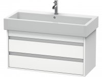 Duravit Ketho Vanity unit wall-mounted 6638, 2 drawers, 950mm, for Vero