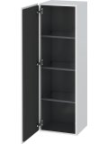 Duravit L-Cube semi-high cabinet, width 400mm, depth 363mm, 1 door, hinged left