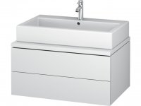 Duravit L-Cube Vanity unit for console, width 820mm, depth 547mm, 2 drawers