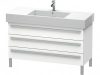 Duravit X-Large Vanity unit wall-mounted 6555, 3 drawers, 1200mm for Vero 032912 (unsanded)