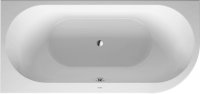 Duravit bathtub Darling New 190x90cm, corner left, 700246, with acrylic cover and frame
