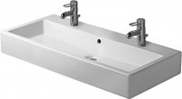 Duravit washbasin Vero 1000mm, with overflow, with tap hole bench, 2 tap holes