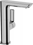 Hansa Hansaligna basin mixer, side operated, without drain set, with safety device, projection: 116mm, chrome,...