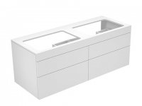Keuco Edition 400 Vanity unit 31575, without tap hole, 1400 x 546 x 535 mm