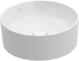 Villeroy & Boch Collaro countertop washbasin, 400 x 400 mm, without tap hole, without overflow, unground, ...