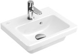 Villeroy & Boch Hand-rinse basin Subway 731737 370x305mm, 1 tap hole, with overflow