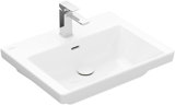 Villeroy & Boch Subway 3.0 cabinet washbasin, 600 x 470 mm, 1 tap hole, with overflow, unground, 4A7060