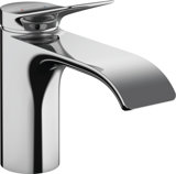 Hansgrohe Vivenis, single lever basin mixer 80 with pop-up waste, projection 133 mm, 75010