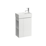 Laufen Kartell vanity unit, suitable for wash basin 815334, 1 door, hinge right, 440x600x270