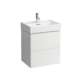 Running Kartell vanity unit, suitable for wash basins 810333, 810338, 810339, 813332, 2 drawers, 580x600x450