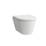 Laufen Kartell wall-mounted COMPACT WC, wash-out, rimless, 490x370X285 mm