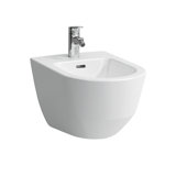 Running PRO Wall bidet, 1 tap hole, corner valves inside, 360x530, without side hole for water connection