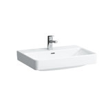 Laufen PRO S Wash basin, 1 tap hole, with overflow, 650x465, white