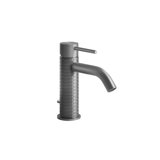 Gessi 316 Meccanica single-lever basin mixer, with 1 1/4 waste, 122 mm projection, 54201