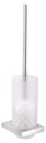Keuco Edition 11 Toilet brush set, 11164, with genuine crystal insert, chrome-plated