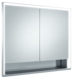 Keuco Royal Lumos mirror cabinet 14313, 2 revolving doors, wall mounting, 900mm