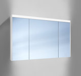 Schneider O-Line LED mirror cabinet 012 120/3/LED, 3 doors, lighting top
