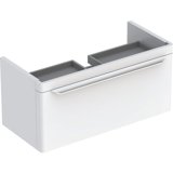 Keramag myDay Vanity unit 880x410, high gloss white, incl. LED lighting