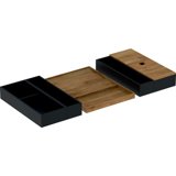 Geberit set drawer inserts for top drawer width 75 cm, 502.350.00.1