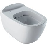 Keramag Citterio Wash-down WC 500510011, 4.5/6l, wall hung, 560mm projection, flush rimless, white with KeraTe...