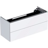 Geberit One Vanity unit, 1044x465x396mm, 2 drawers, wall-mounted, 500386