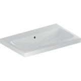 Geberit iCon Light washbasin, 75 cm x 48 cm, without tap hole, with overflow,501835