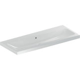 Geberit iCon Light washbasin, 120 cm x 48 cm, without tap hole, with overflow,501837