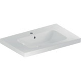 Geberit iCon Light washbasin, 75 cm x 48 cm, without tap hole, without overflow,501839